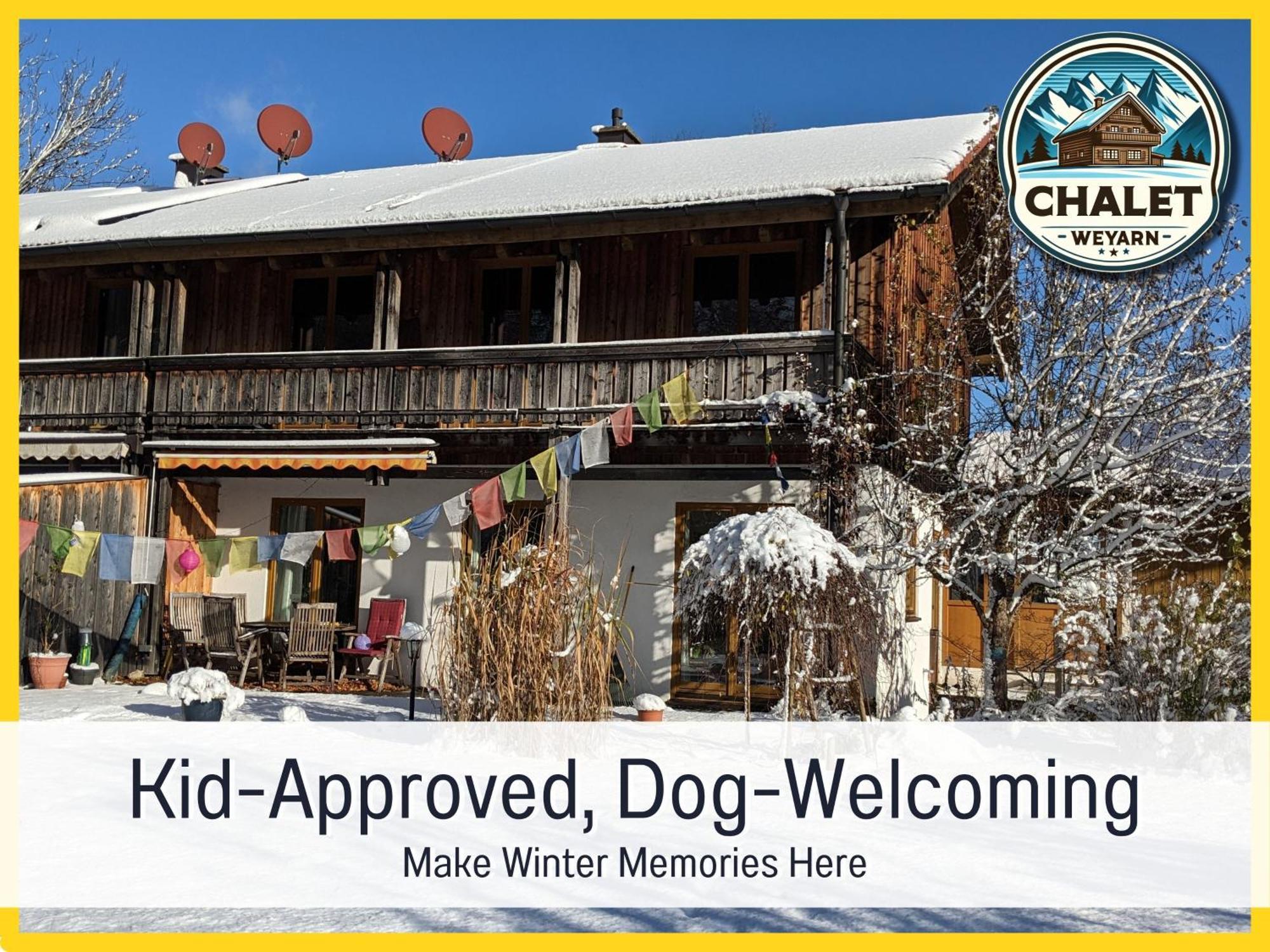 Chalet Weyarn - Doppelzimmer Mit Gartenblick מראה חיצוני תמונה